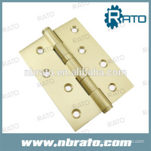 Brassed Wooden Door Hinge and Furniture Hardware Door Hinge